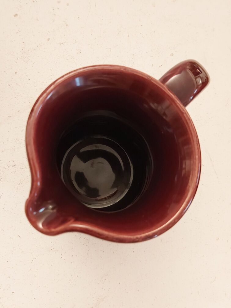 2 vintage ceramic pitchers Les Cyclades Anduze