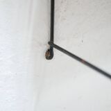 Vintage modular wall shelf in metal and wood