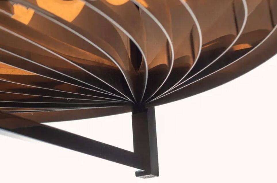 Vintage Pendant Lamp • Jean Gandelin • 1960 • Space Age