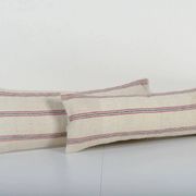 Lot de 2 housses de coussin turque vintage 20x58 cm