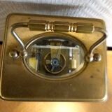 Officer's Clock In Gilt Bronze Napoleon III Period