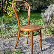 Bistro chair n°14 Horgen-Glarus Switzerland 1900 ca art nouveau seat