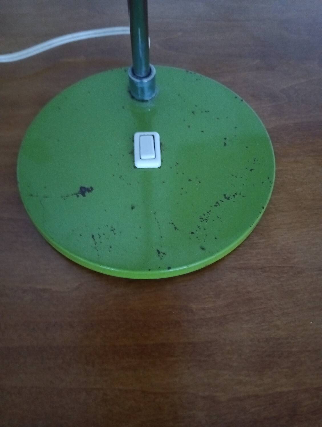 Lampe à poser vintage eyeball verte