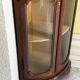 Corner display cabinet veneered in mahogany - Victorian - 20th century