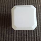 plafonnier ou lampe a poser opaline cube