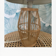 Bamboo cage lamp