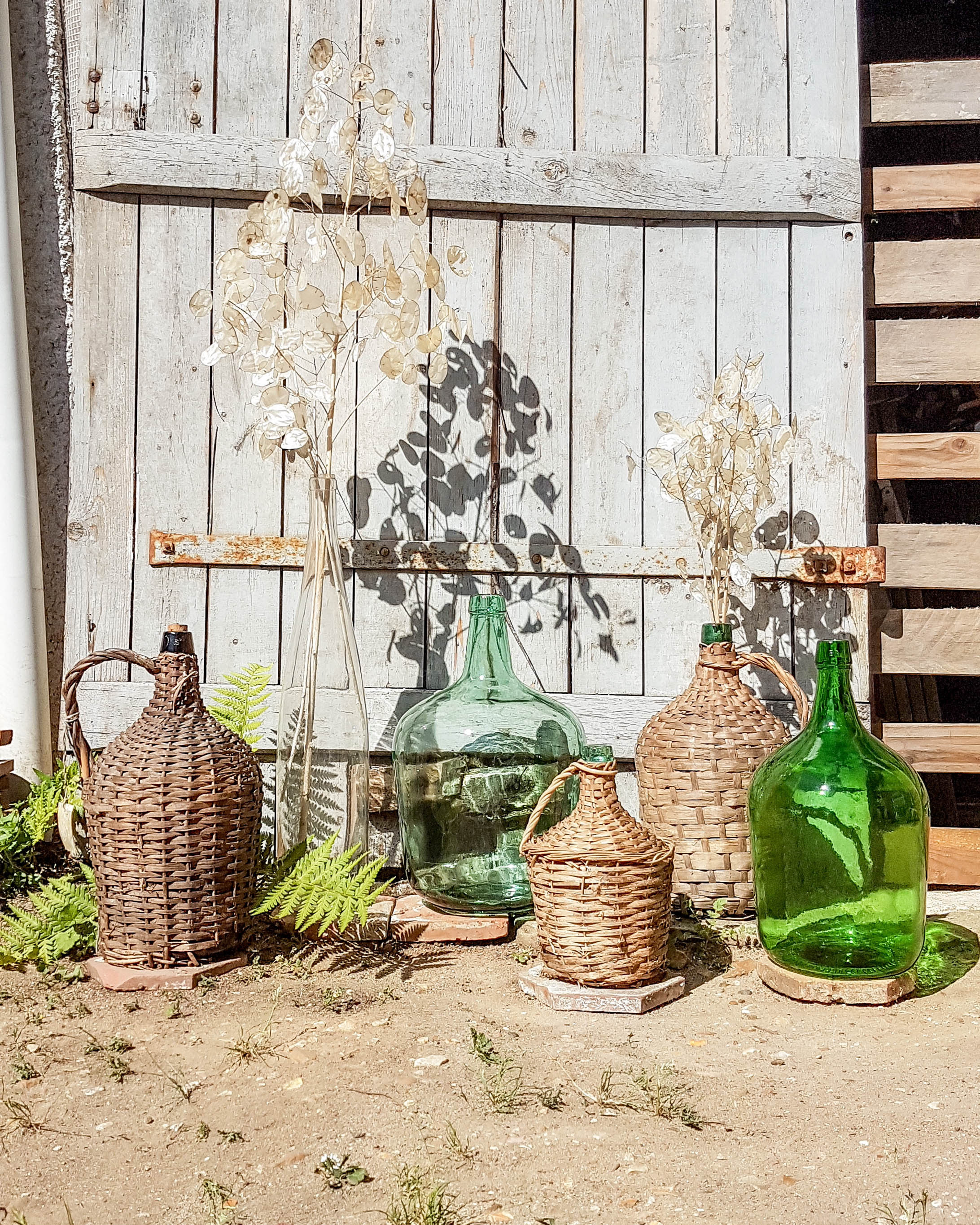 Vintage demijohn