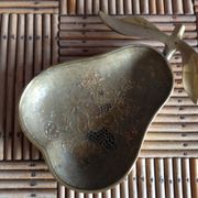 Vide poche poire en laiton