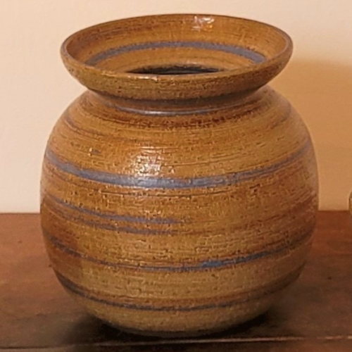 Ensemble céramique vase et bougeoirs Sgrafo