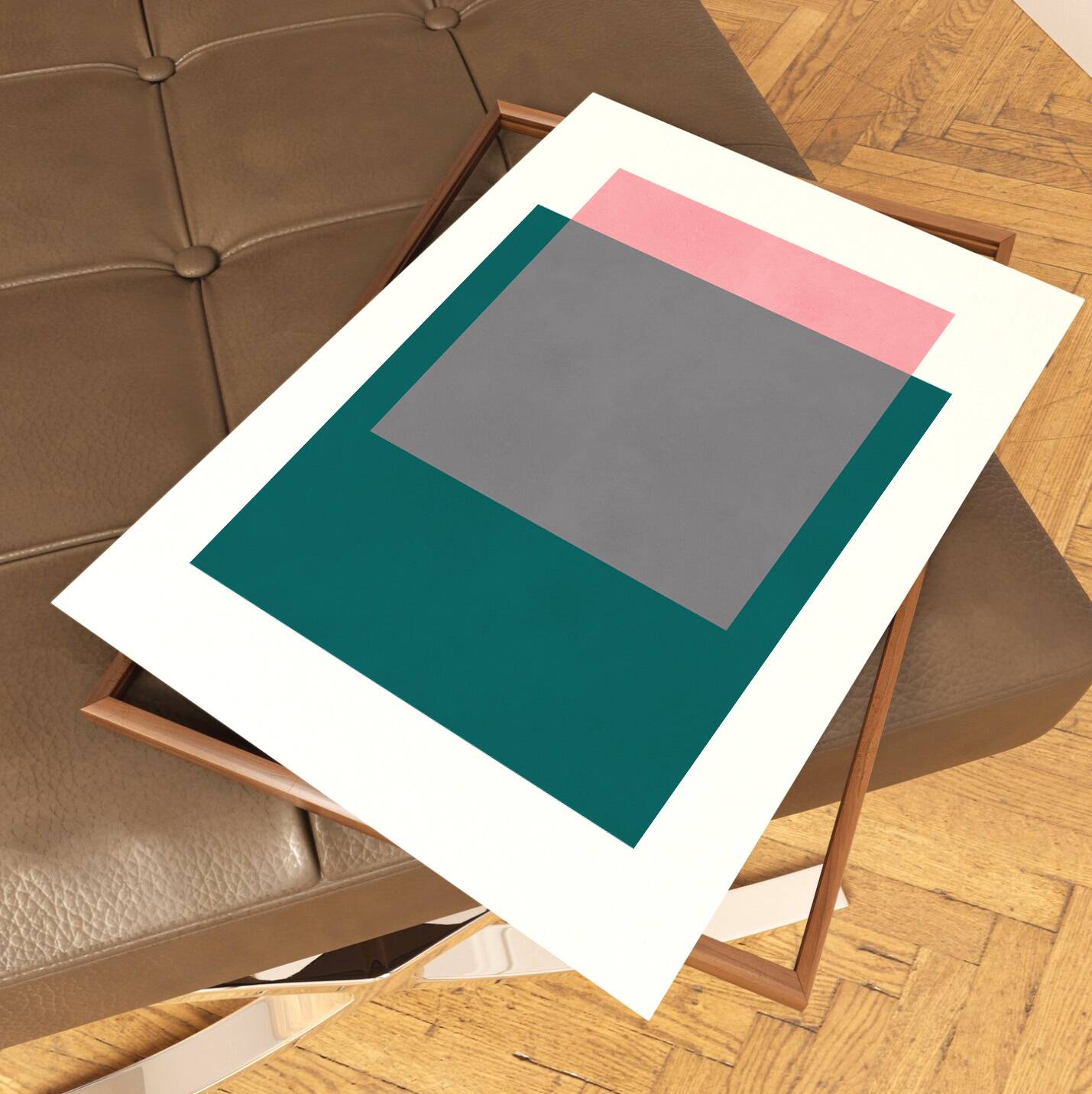 Peinture faite à la main 29,7x42cm