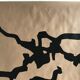 Original poster on kraft paper by Eduardo CHILLIDA, Museo de arte abstracto, 1980