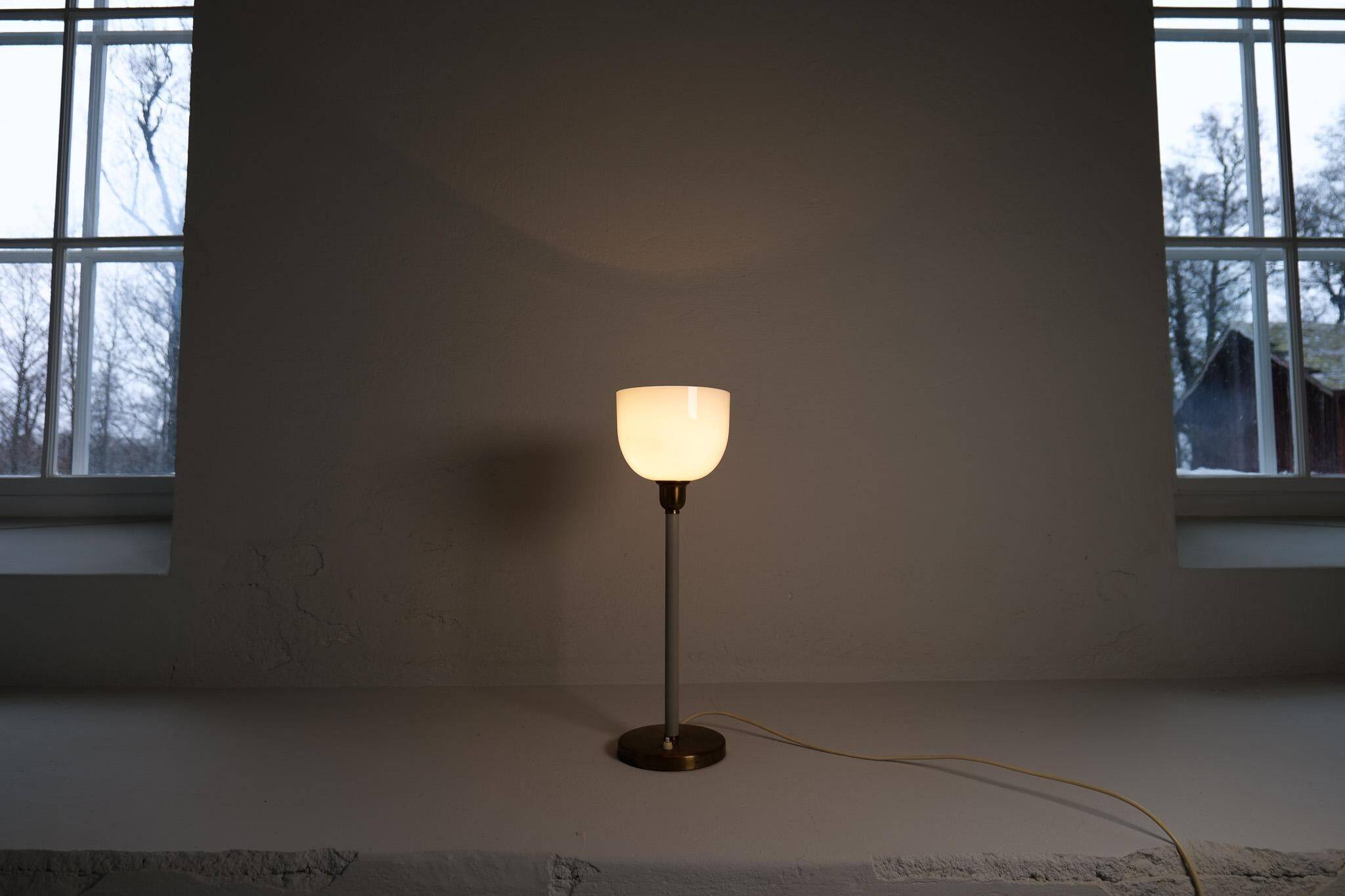 Mid-century modern table lamp ASEA Hans Bergström, Sweden, 1950s