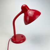 Vintage red monochrome desk lamp