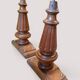 Set of 3 lamp bases in piano feet - Louis XVI style