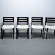 4 chaises Arnold Merckx pour Fristho vers 1975