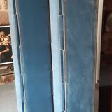 Antique screen with 4 leaves or 4 double-sided panels