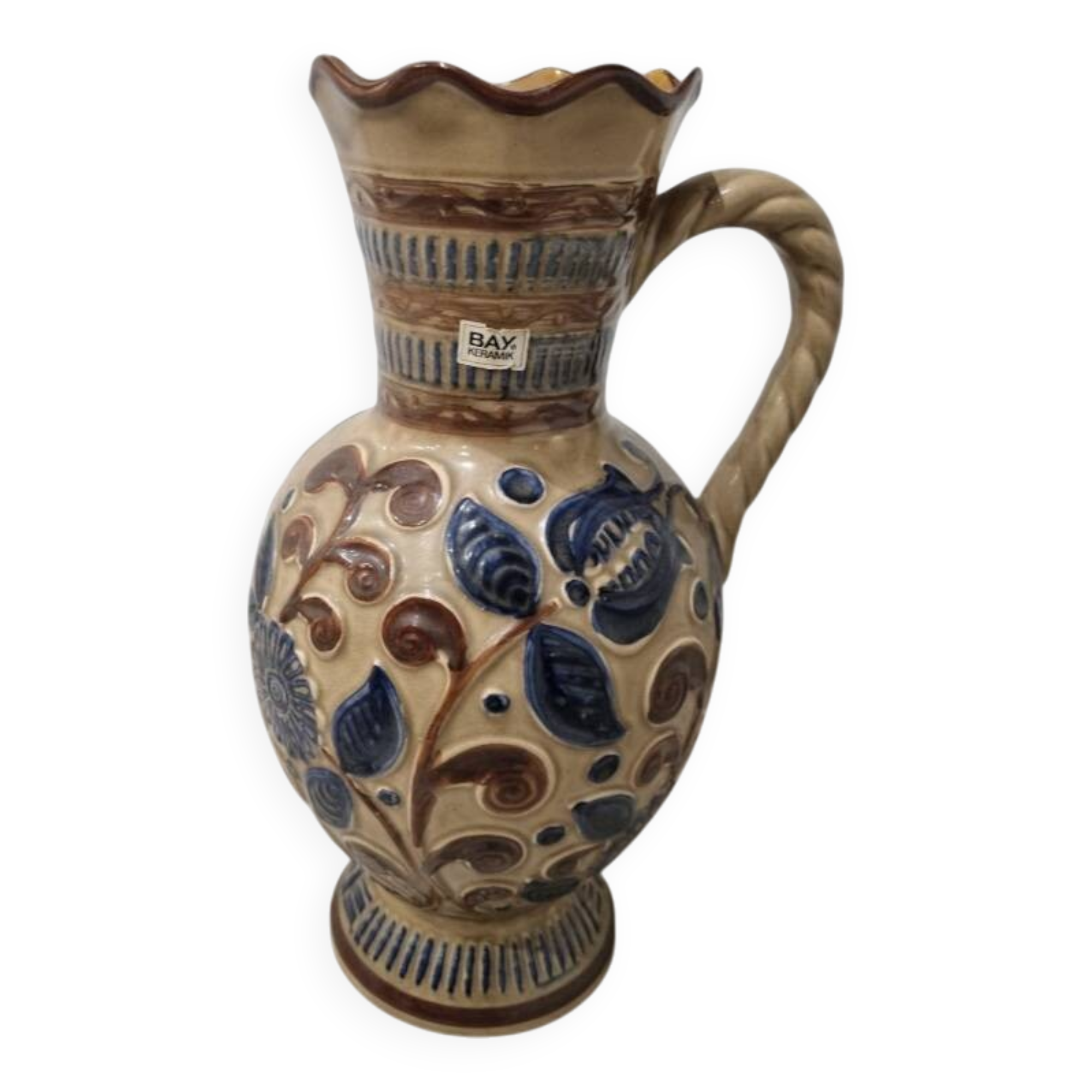 Large Bay Keramik Vase W. Germany