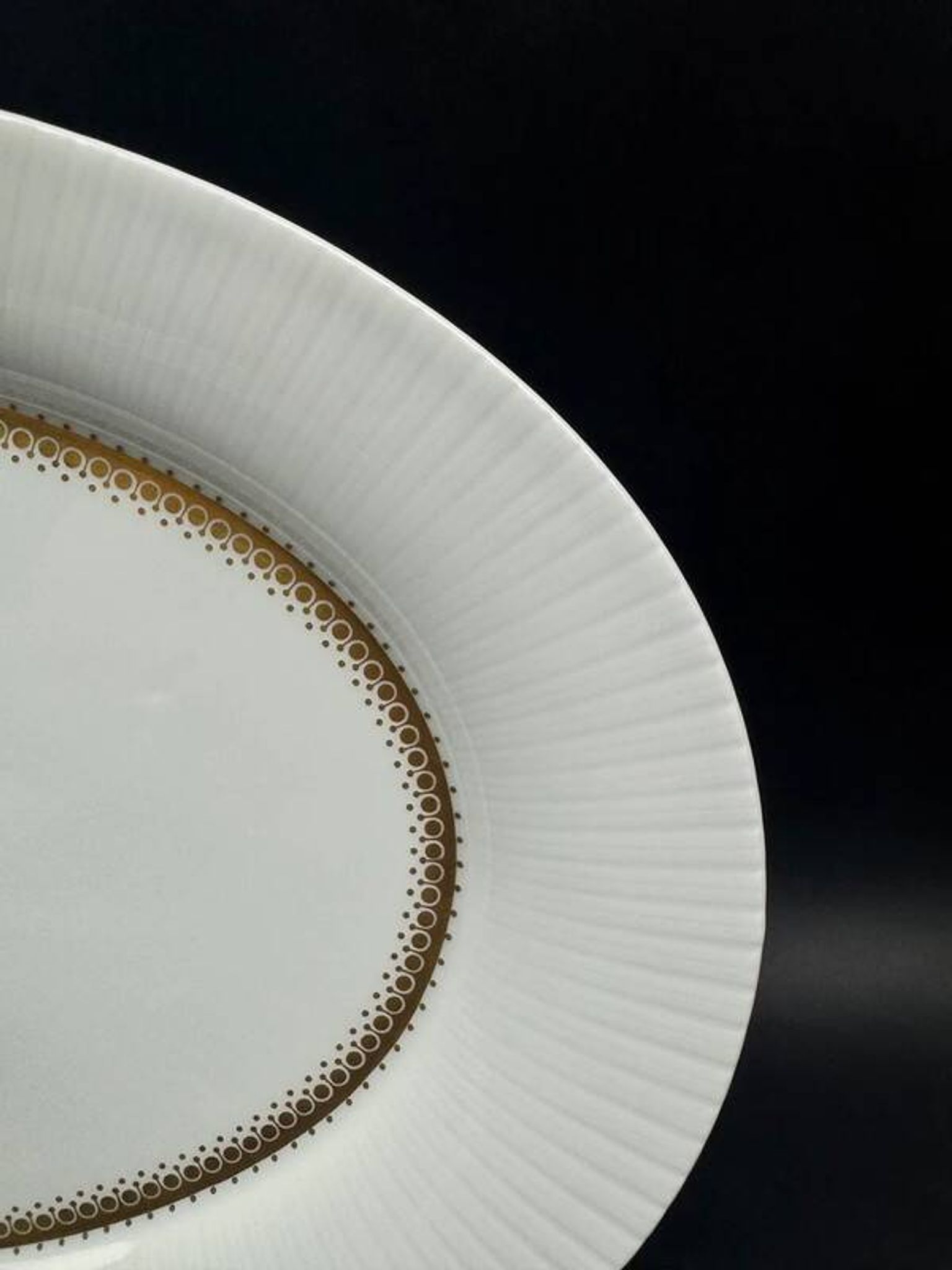 Rosenthal Tapio Wirkkala large oval ripple dish