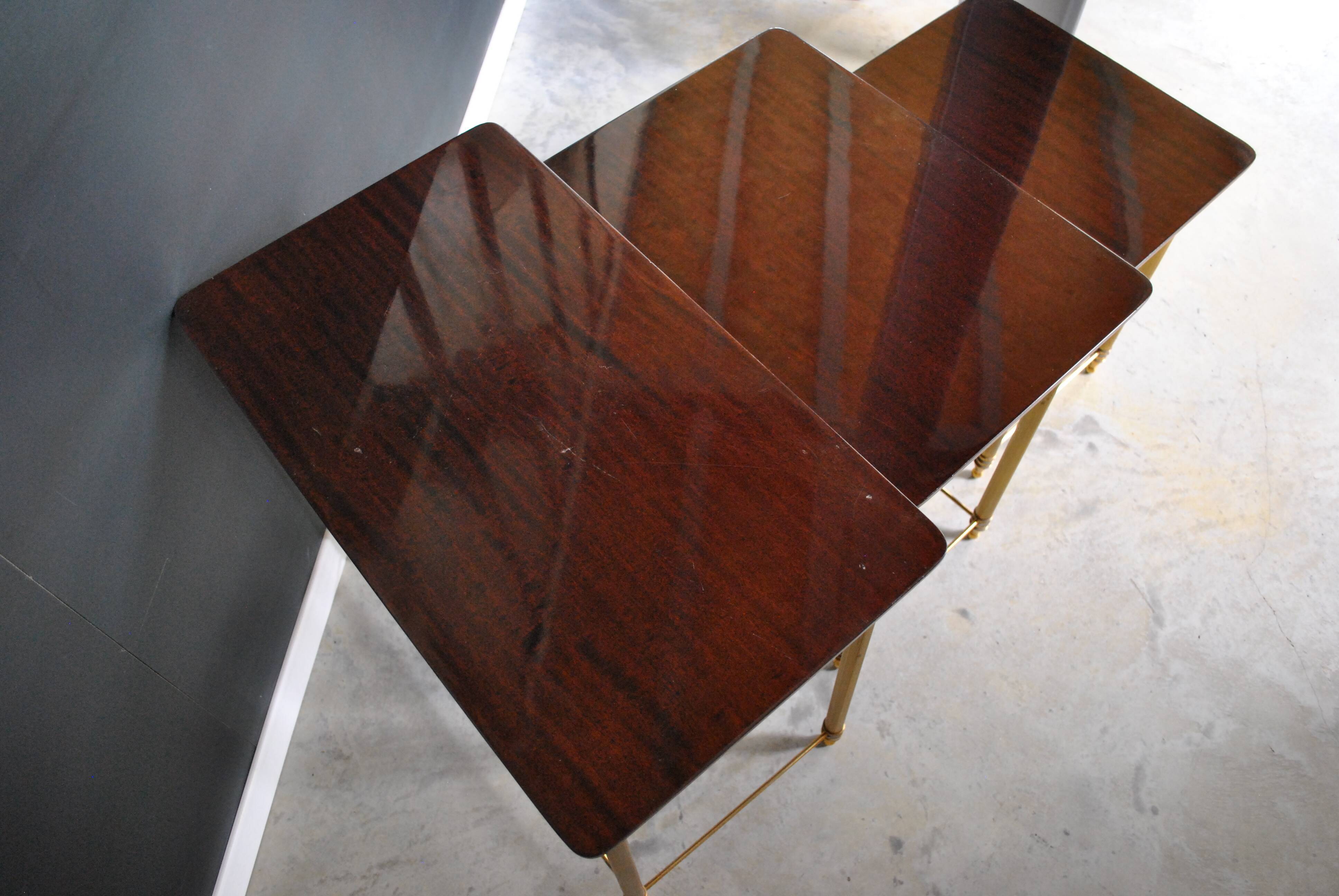 Table gigogne 1950 vintage
