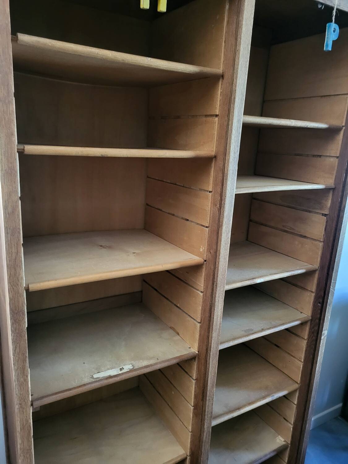 Double Oak Filing Cabinet