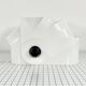 White Gherpe Lamp by Superstudio for Design Center Poltronova, 1968