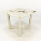 Mid-Century Italian Marmorino Coffee Table, 1950s