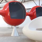 Buffet space age années 70