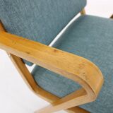 1970s Restored Armchair, Czechoslovakia