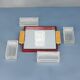 Art Deco top with 5 glass cups
