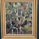 Original Swedish Oil on Panel – “Forest” by Arvid Herbert