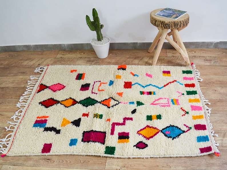 Moroccan carpet 145x105cm