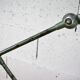 Green Jielde Industrial lamp on base