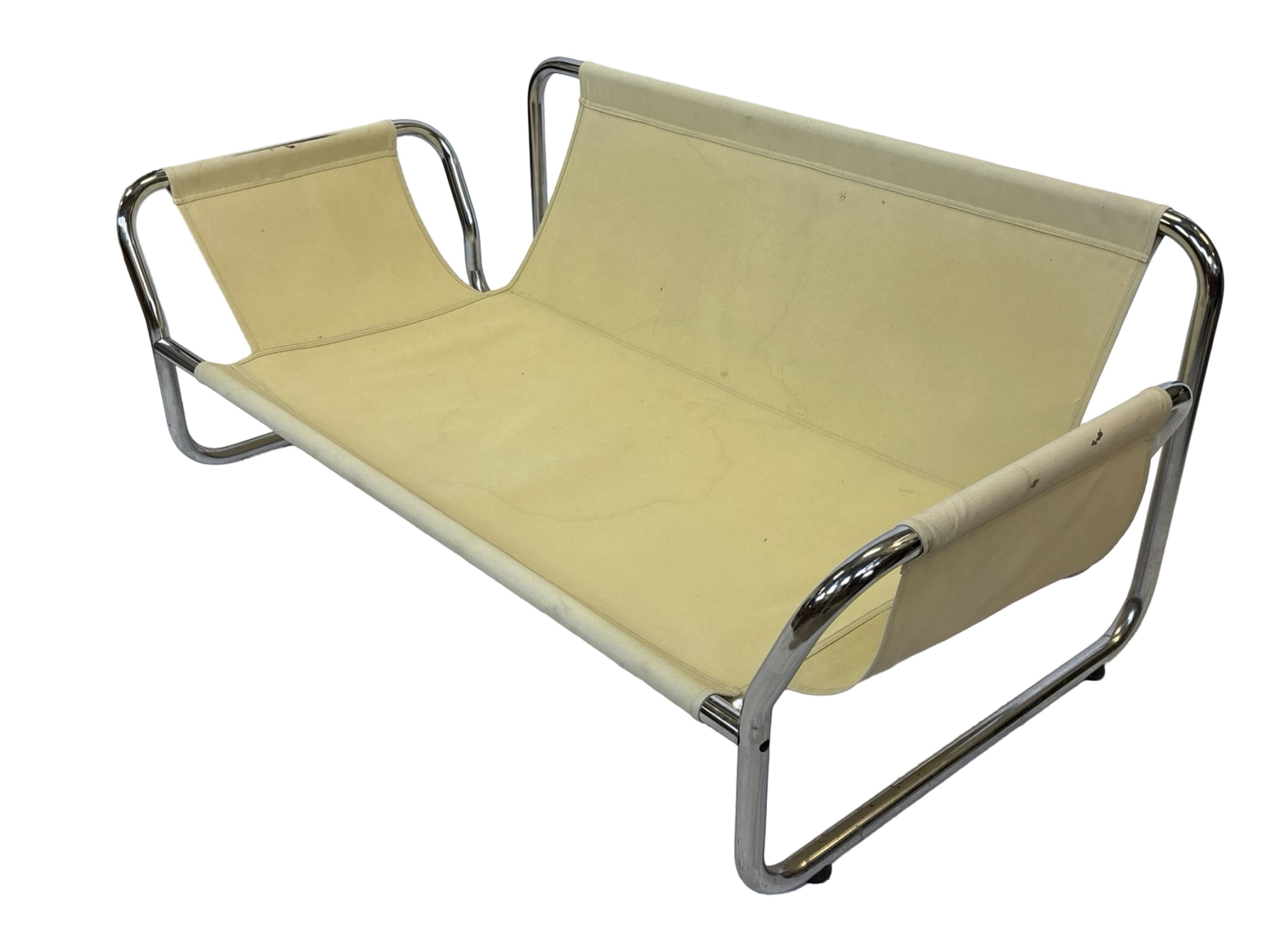Vintage bauhaus bench Johan Bertil Borkum 80s Ikea