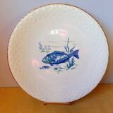 Fish plates in Limoges porcelain