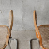 Pair of Cesca B32 chairs by Marcel Breuer