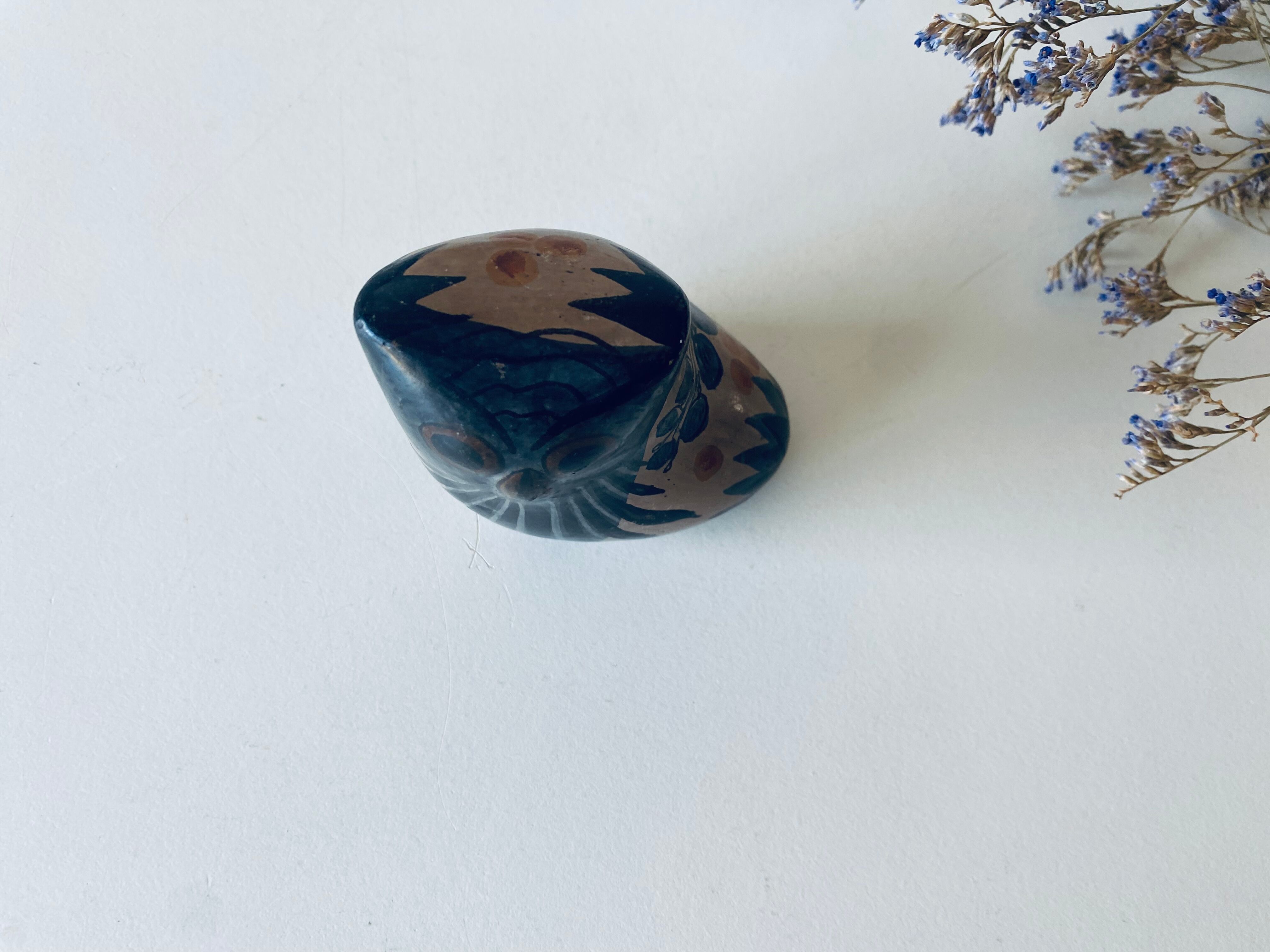 Owl Mexican folk art from Tonala