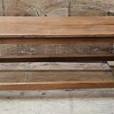 Old Burmese teak bench