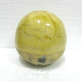 Homemade ceramic "ball" vase