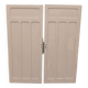 Paire de portes d'armoire parisienne