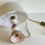 Italian Florentine Porcelain Lamp