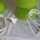 Paire de lampes vertes Ikea modèle Lykta années 90