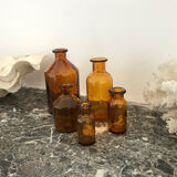 Lot of 5 bottles of apothecary
