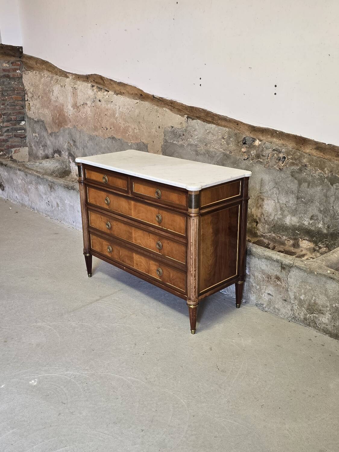 Louis XVI style chest of drawers