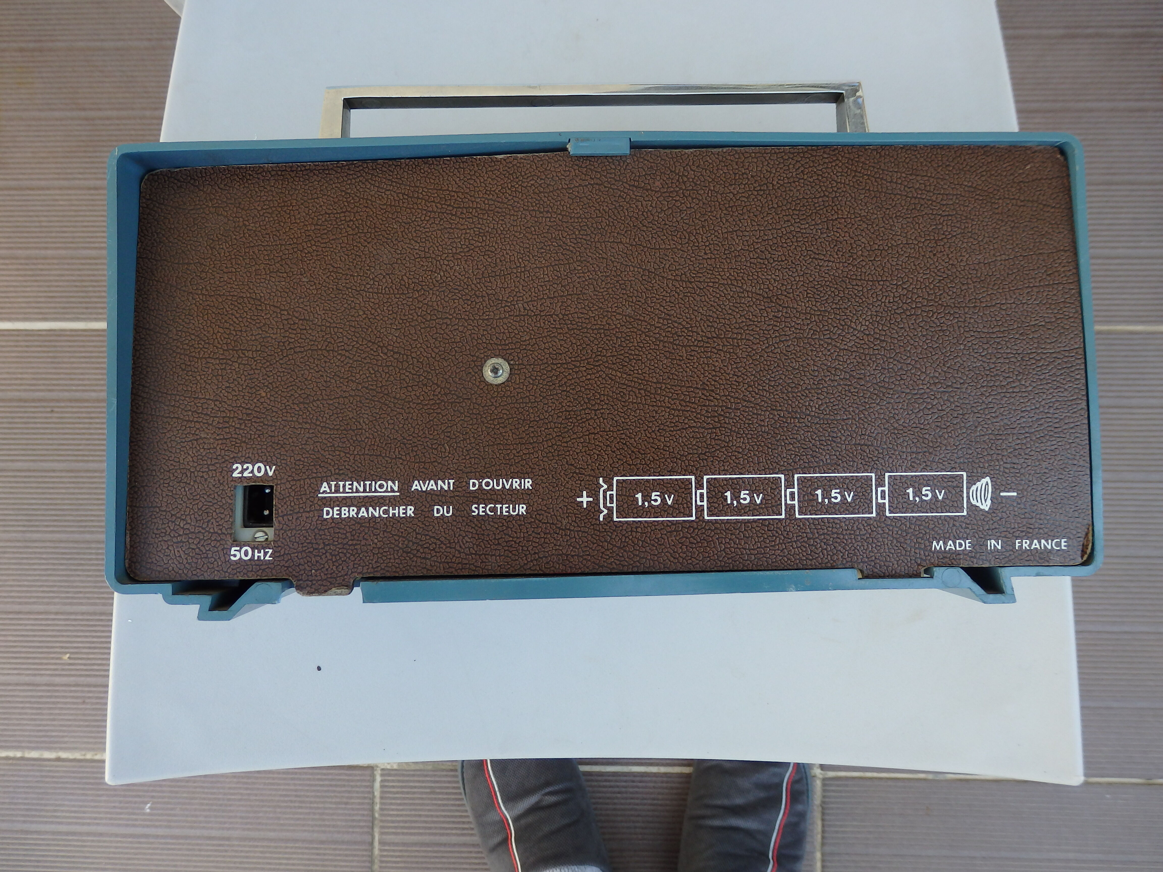 Vintage radio station year 60 tsf Optalix