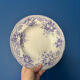 Lot de 6 assiettes creuse Creil & Montereau Bouquets • Faïence ancienn