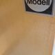 Walnut enfilade 1970 vintage design