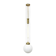 Unique adjustable Art Nouveau pendant light from the 1920s