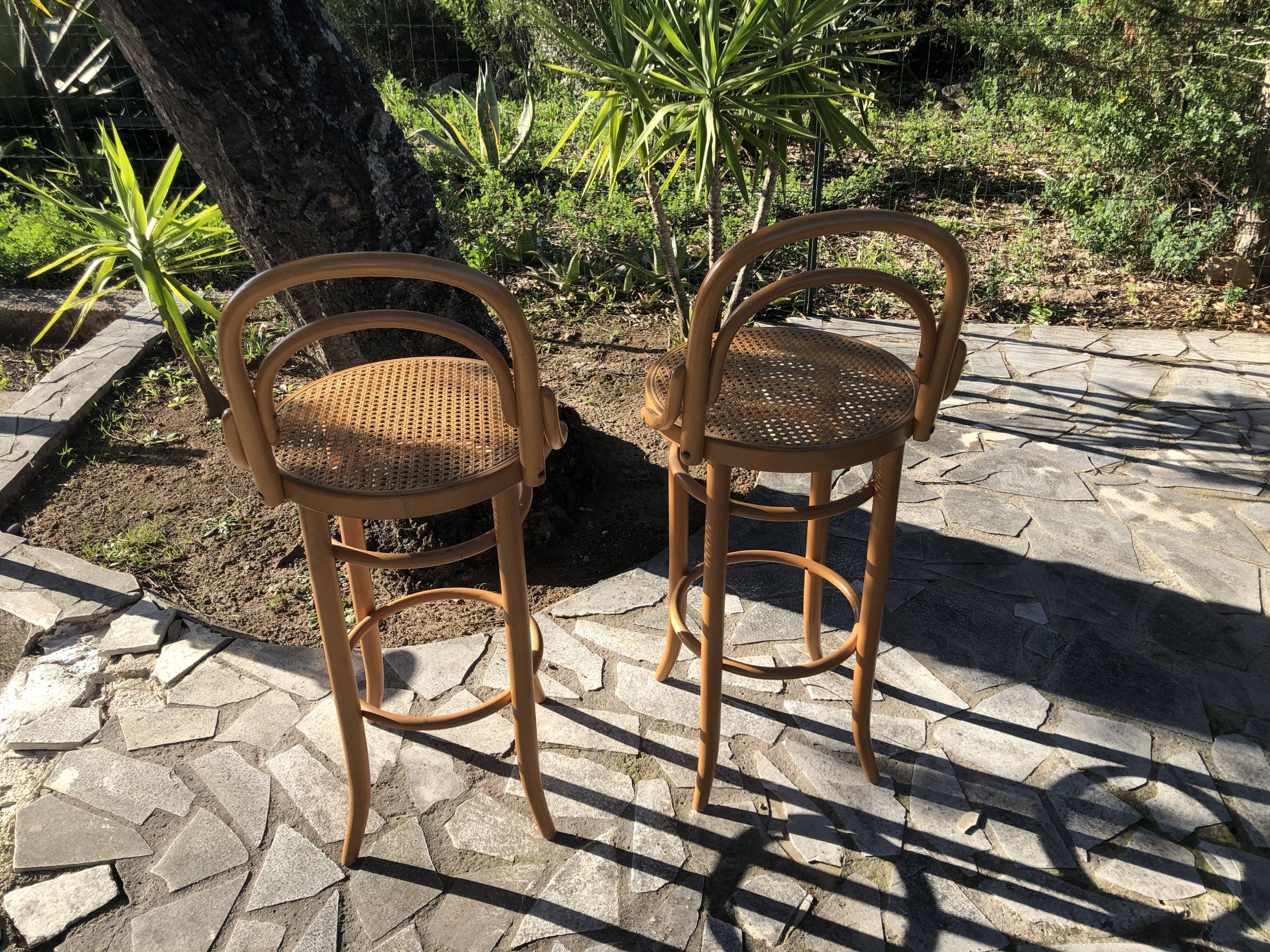"Bistro" style bar stools