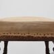 Baroque 19th century oak stool in Louis XV style, France