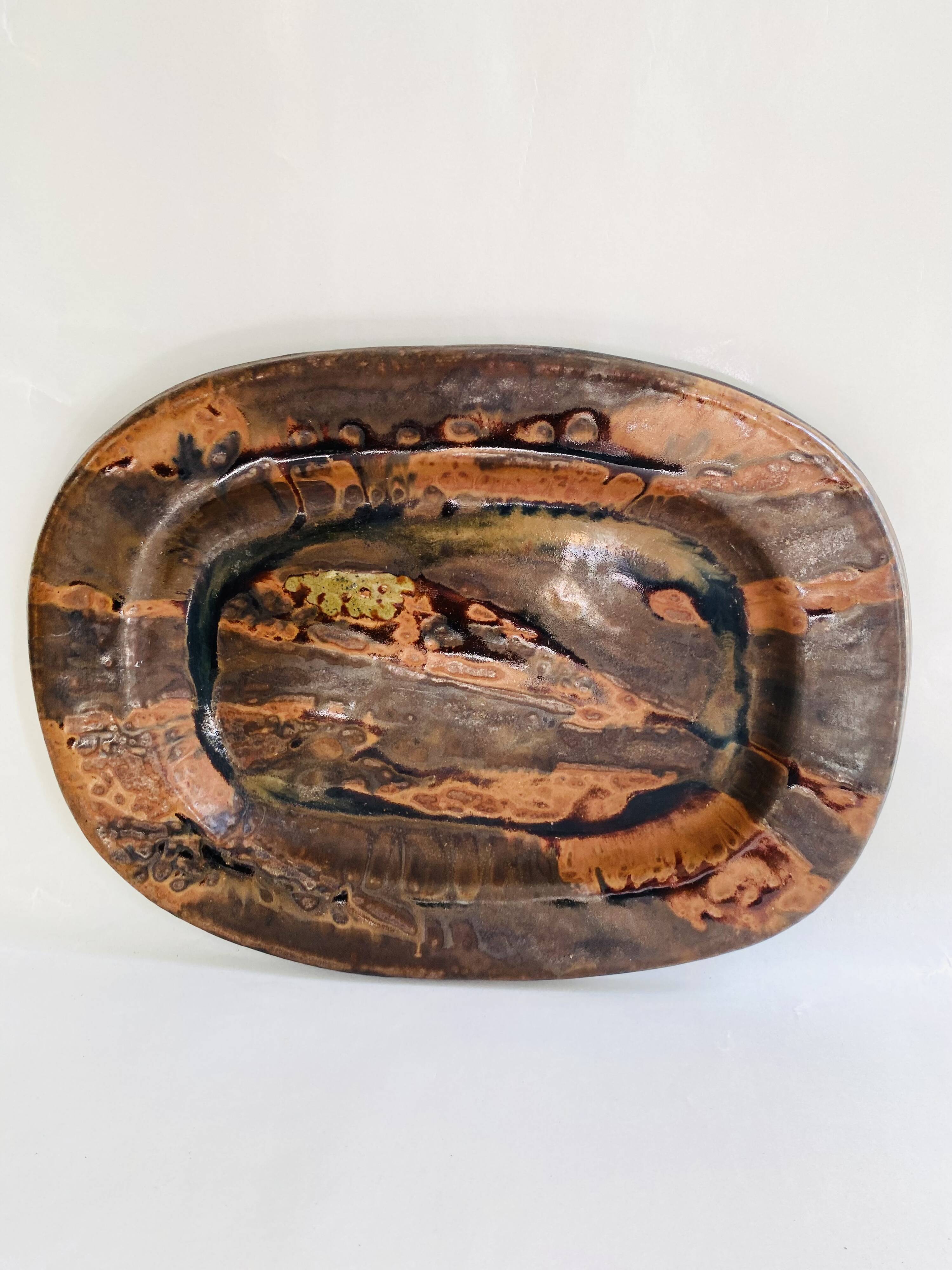 Dish from E. Barachant 1950s